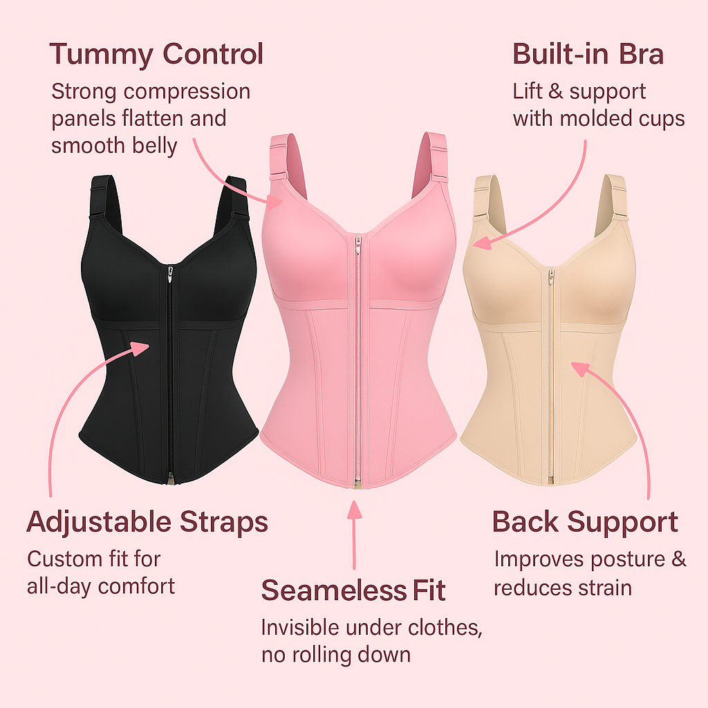 Glow-Up Shaper Vest